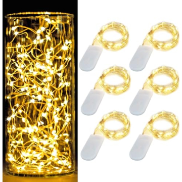 6 Pack 7Feet Starry String Lights for Perfect Decor