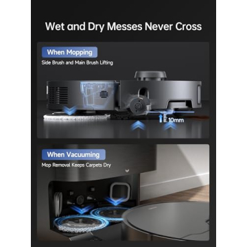 Dreame X40 Ultra Robotic Vacuum with Self-Cleaning Mop