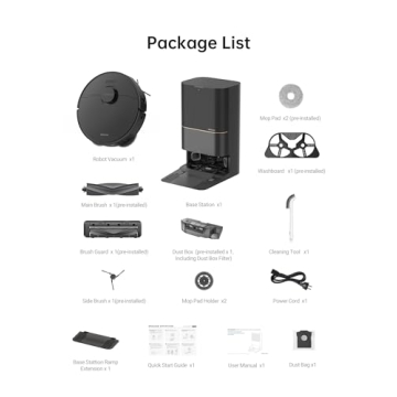 Dreame X40 Ultra Robotic Vacuum with Self-Cleaning Mop