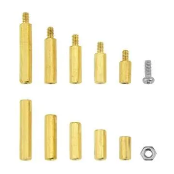 XINGYHENG 600pcs Brass & Stainless Standoffs Kit