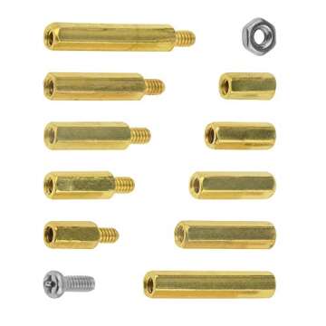 XINGYHENG 600pcs Brass & Stainless Standoffs Kit
