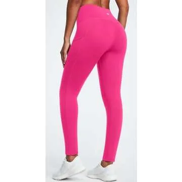 IUGA Fleece Lined Leggings with Pockets for Women Thermal Leggings for Women High Waisted Yoga Pants...