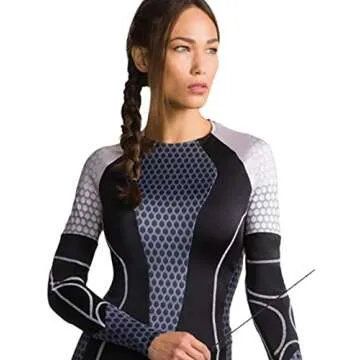 Rubie's Women's The Hunger Games Katniss "the Games" Catching Fire Adult Sized Costumes, As Shown, S...