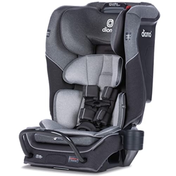 Diono Radian 3QX 4-in-1 Rear & Forward Facing Convertible Car Seat, Safe+ Engineering 3 Stage Infant...