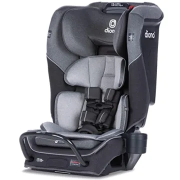 Diono Radian 3QX 4-in-1 Rear & Forward Facing Convertible Car Seat, Safe+ Engineering 3 Stage Infant...