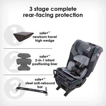 Diono Radian 3QX 4-in-1 Convertible Car Seat Gray Slate