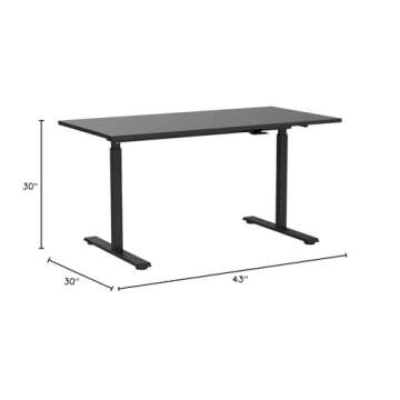 Realspace Magellan 60" Height-Adjustable Standing Desk