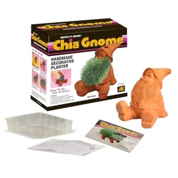 Chia Pet Gnome Planter for Fun and Easy Growing
