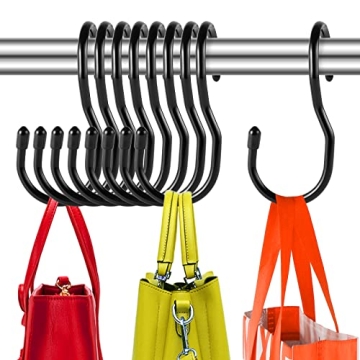 BESARME 15 Pack Unique Twist Design Purse Hanger