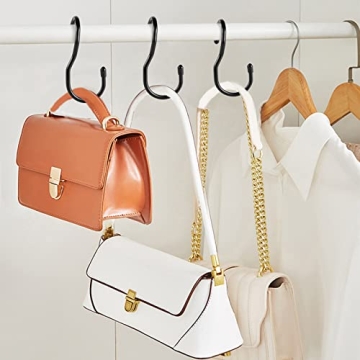 BESARME 15 Pack Unique Twist Design Purse Hanger