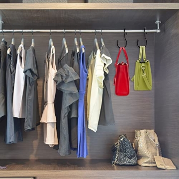 BESARME 15 Pack Unique Twist Design Purse Hanger