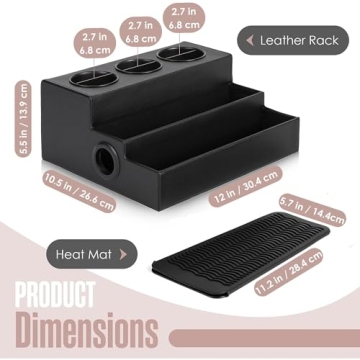 Stylish Hair Tool Organizer for Beautiful Bathrooms