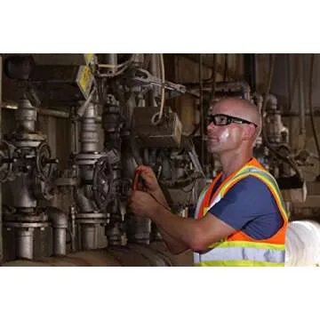 Pyramex Safety Furix Safety Glasses, Black Frame/Clear Anti-Fog, one size