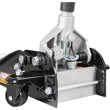 Torin BlackJack Hydraulic Floor Jack - Low Profile & 3 Ton Capacity