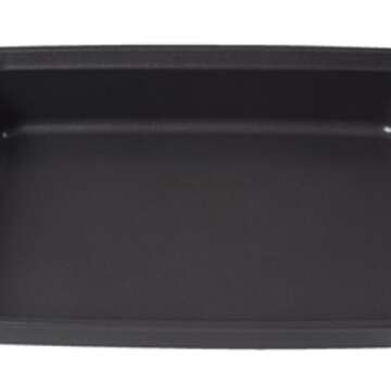 Rachael Ray Nonstick Bakeware with Grips, Nonstick Cookie Sheet / Baking Sheet - 10 Inch x 15 Inch, Gray with Orange Grips