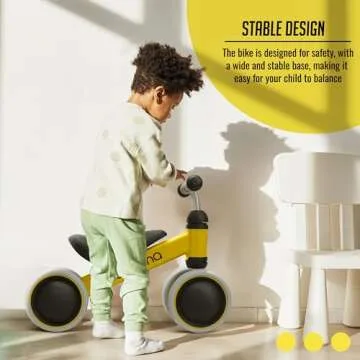 Banana Bike Balance Bike for Kids Ages 2-6 - Training Toddler Bicycle With Comfortable Handles & Cut...