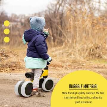 Banana Bike Balance Bike for Kids 2-6 Adjustable Fun