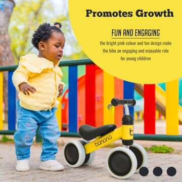 Banana Bike Balance Bike for Kids 2-6 Adjustable Fun