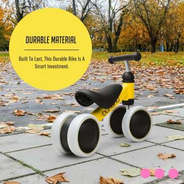 Banana Bike Balance Bike for Kids 2-6 Adjustable Fun