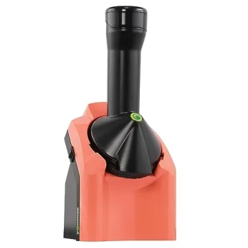 Yonanas 902CR Classic Vegan Non-Dairy Frozen Fruit Soft Serve Dessert Maker, BPA Free, Includes 36 R...