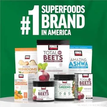 FORCE FACTOR Smarter Greens Superfood Chews, Greens and Superfoods with Probiotics, Antioxidants, and Fiber, Greens Supplement to Support Digestion, Nitric Oxide, and Energy, 60 Soft Chews