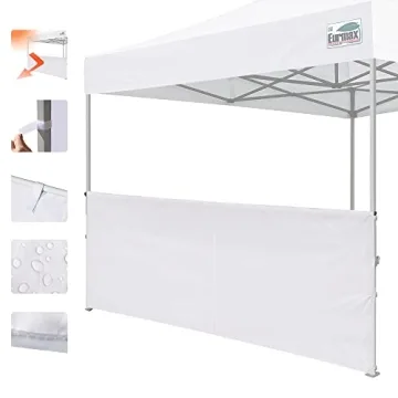 Eurmax SunWall for 10x10 Canopies - UV Protection & Versatile