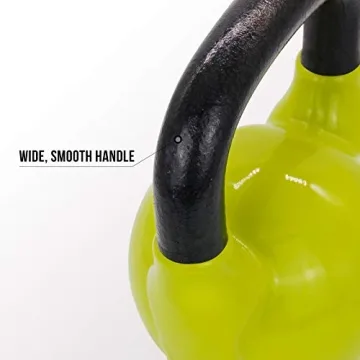 MBAT Vinyl Coated Kettlebells Durable Fitness Weights