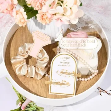 Silk Satin Hair Accessories Set - 12 PCS for Women