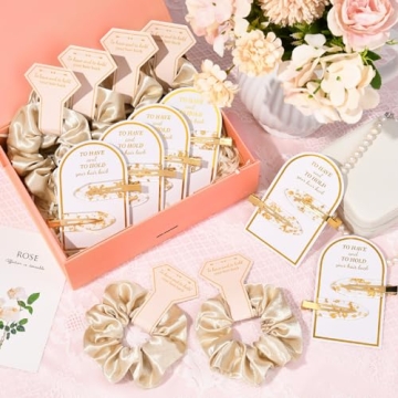 Silk Satin Hair Accessories Set - 12 PCS for Women