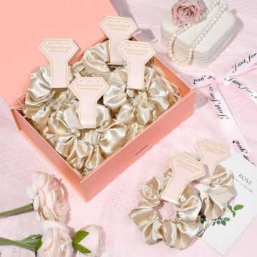 Silk Satin Hair Accessories Set - 12 PCS for Women