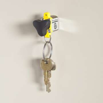 Magswitch MagJig 60 Keychain Magnetic Woodworking and Welding Base Clamp Holder for Wood Working Supplies, Accessories, Tools and Equipment, Magnet Switch with On/Off Capabilities, 60 lb Holding Force