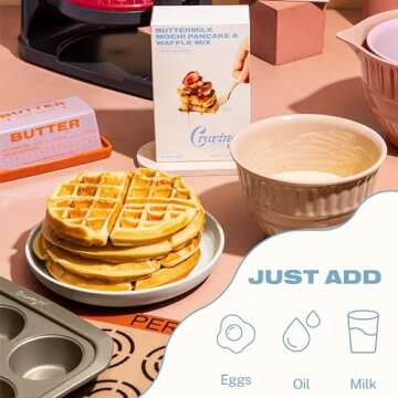 Gluten-Free Buttermilk Mochi Pancake Waffle Mix by Chrissy Teigen