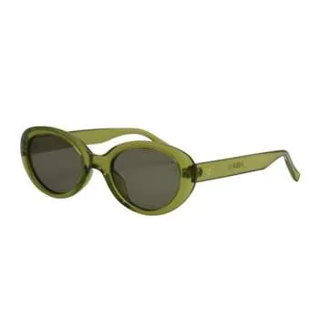 I-SEA Women's Monroe Polarized Sunglasses - Retro-Style Mini Oval Frame