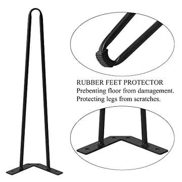 NXN-HOME Natural Edge Side Table, Live Edge End Table with 3 Hairpin Legs, Nightstand Plant Stand for Bedroom and Living Room(15.5" L x 14.5" W x 16" T.)