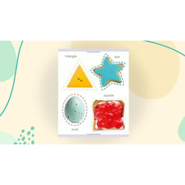 My First Shapes Board Book for Kids Learning Shapes