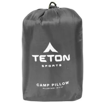 TETON Sports Camp Pillow for Camping and Travel Comfort