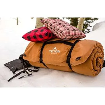 TETON Sports Camp Pillow for Camping and Travel Comfort