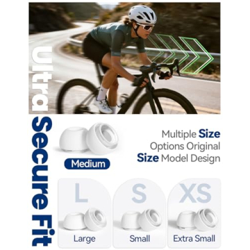 Silicone Replacement Ear Tips for AirPods Pro with Cleaning Tool