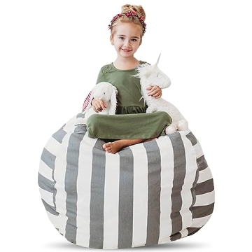 Creative QT Extra Large Bean Bag Storage Cover for Kids