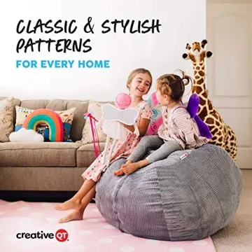Creative QT Extra Large Bean Bag Storage Cover for Kids