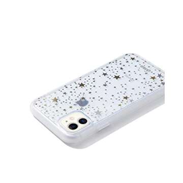 Sonix Starry Night Case for iPhone 11 [10ft Drop Tested] Protective Gold Silver Stars Clear Case for Apple iPhone 11