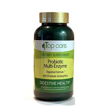 Spring Valley Multi-Enzyme Probiotic 200 Tablets + Your Vitamin Guide