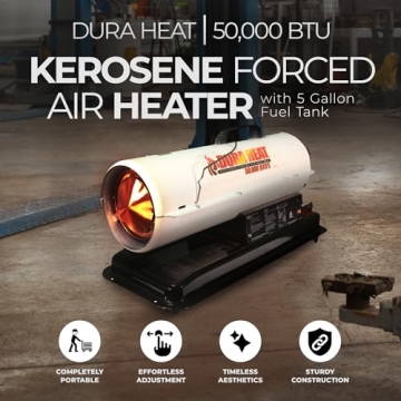 Dura Heat DFA50 50K BTU Multi-Fuel Forced Air Heater