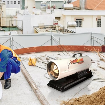 Dura Heat DFA50 50K BTU Multi-Fuel Forced Air Heater