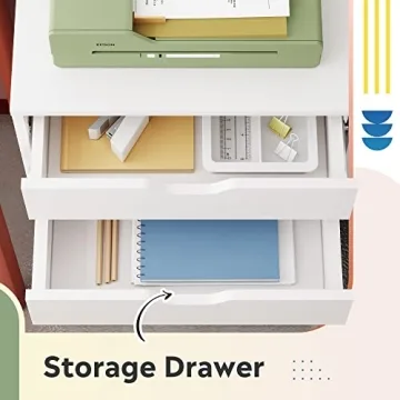 DEVAISE 7-Drawer Chest Storage Dresser Cabinet with Wheels