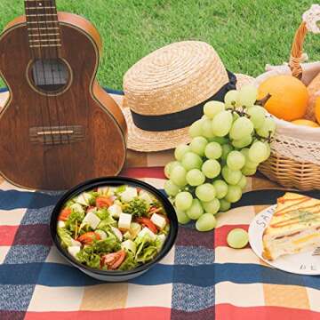 Meal Prep Containers, KICHEIF [20Pack][32oz] Reusable Food Prep Containers, Food Storage Containers with Lids, Meal Prep Bowls, Bento Box - BPA Free, Stackable/Microwave/Dishwasher/Freezer Safe