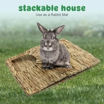 MODEMODE Hand-Woven Grass House for Small Pets