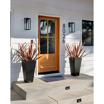 Stylish Veradek V-Resin Indoor/Outdoor Taper Planters