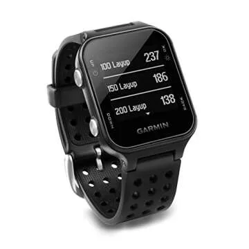 Garmin Approach S20 GPS Golf Watch for Golfing Enthusiasts