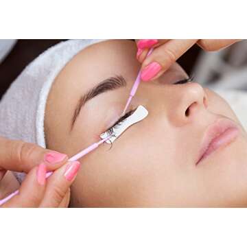 Natural Organic Eyelash Extension Glue Remover, No Harmful Chemicals, Breaks Down Glue Bonds And Lashes Slide Off Without Breakage